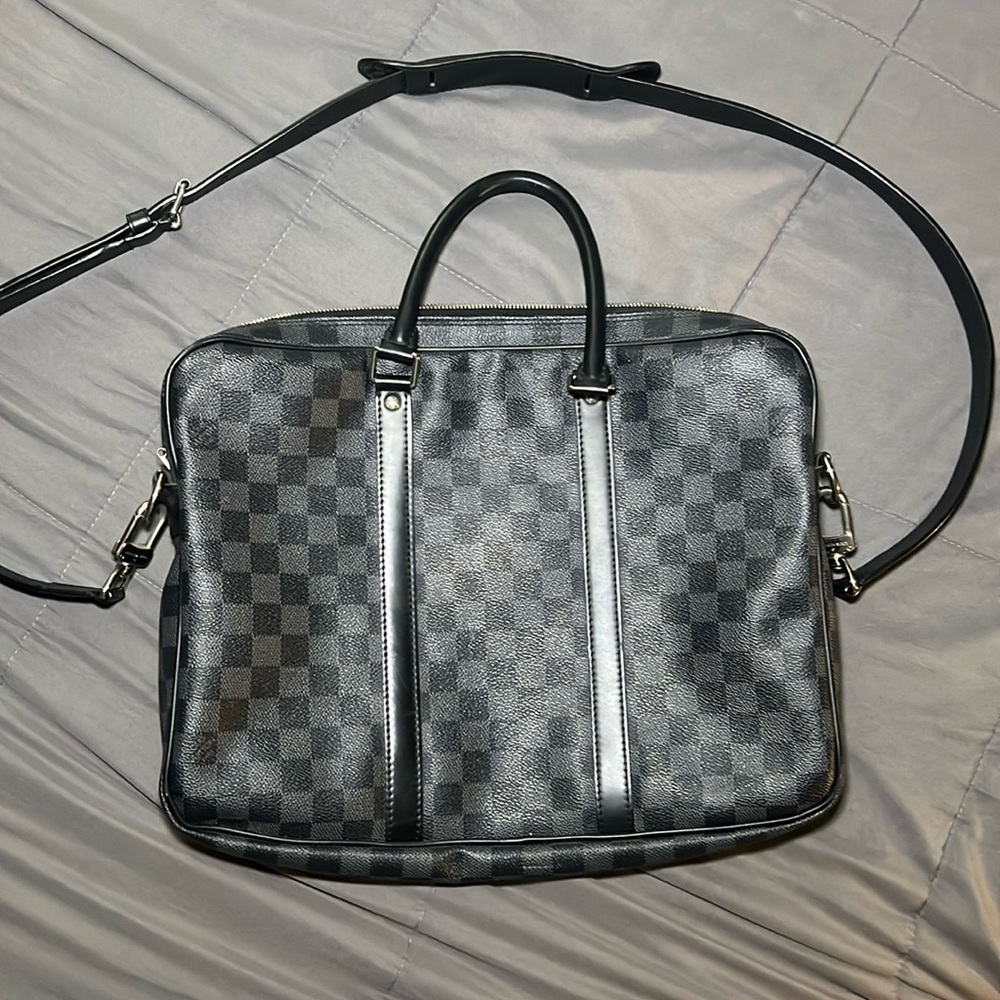 Louis Vuitton Laptop Bag with Strap